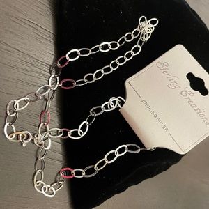 NWT Sterling Silver Necklace